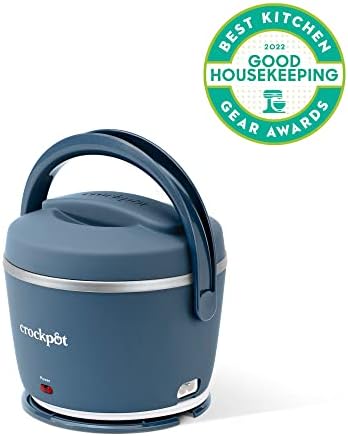 Electric Lunch Box Food Warmer 20oz – Faded Blue - Curated Catalog B2