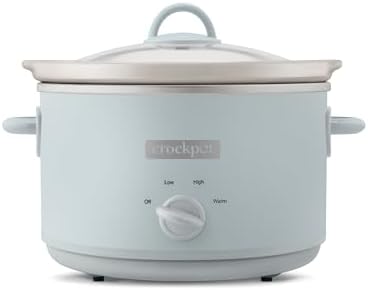 4.5 Quart Manual Slow Cooker – Macaroon Blue - Curated Catalog X8