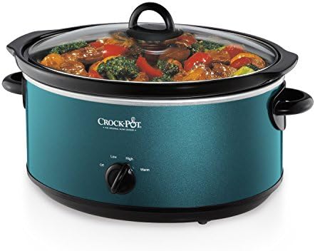 7 Quart Manual Slow Cooker – Turquoise - Curated Catalog F3