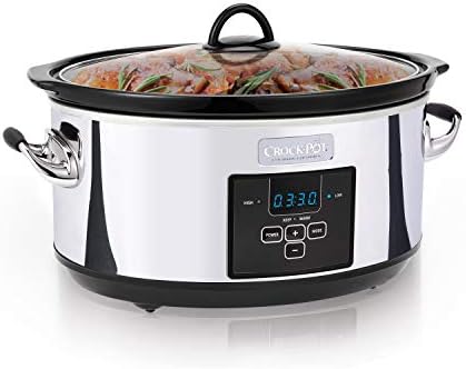 7 Quart Programmable Slow Cooker – Polished Platinum - Curated Catalog B4