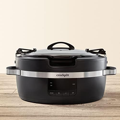 Thermoshield 6 Quart Slow Cooker with Carry Handles - Curated Catalog O6