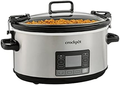 7 Quart Portable Programmable Slow Cooker with Timer - Curated Catalog S7