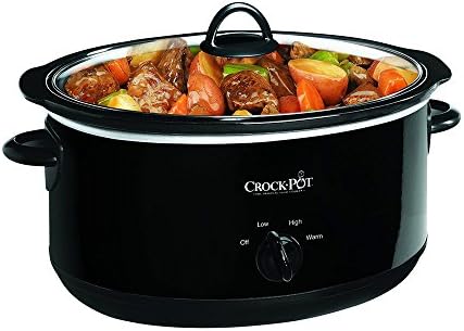 8 Quart Manual Slow Cooker – Black - Curated Catalog O4