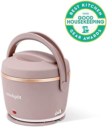Electric Lunch Box Food Warmer 20oz – Blush Pink - Curated Catalog Y8