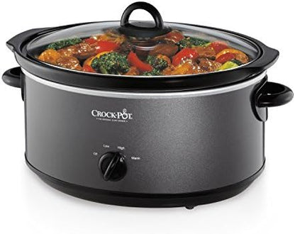 7 Quart Slow Cooker – Charcoal - Curated Catalog X6
