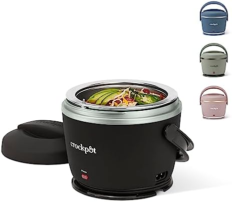 Electric Lunch Box Food Warmer 20oz – Black - Curated Catalog O4