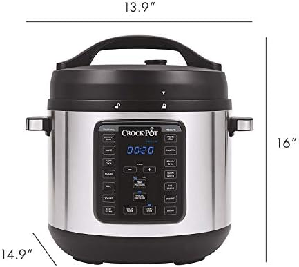 8 Quart Express Crock Multi-Use Pressure Cooker - Curated Catalog T5
