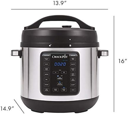 8 Quart Express Crock Multi-Use Pressure Cooker - Curated Catalog T5