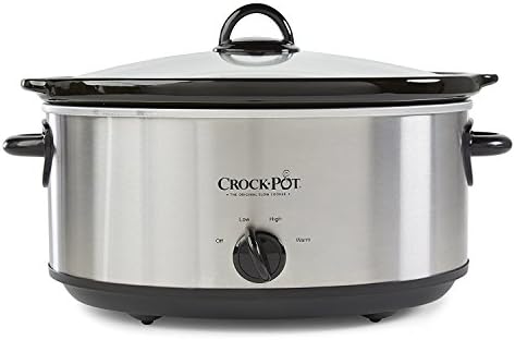 7 Quart Oval Manual Slow Cooker – Stainless Steel - Curated Catalog Y2