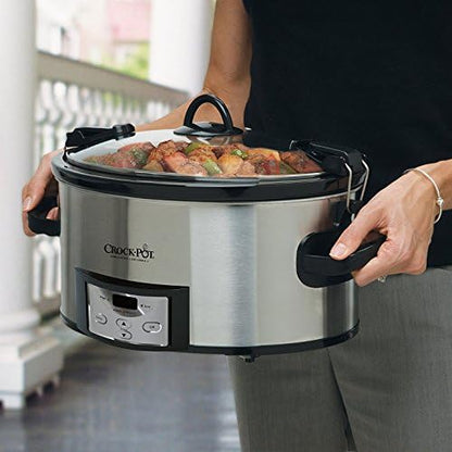 Cook & Carry 6 Quart Programmable Slow Cooker - Curated Catalog Z5