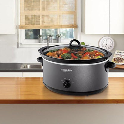 7 Quart Slow Cooker – Charcoal - Curated Catalog X6