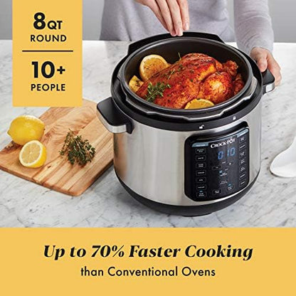8 Quart Express Crock Multi-Use Pressure Cooker - Curated Catalog T5
