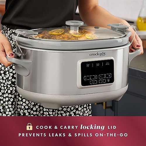 7 Quart Programmable Cook & Carry Slow Cooker - Curated Catalog G5