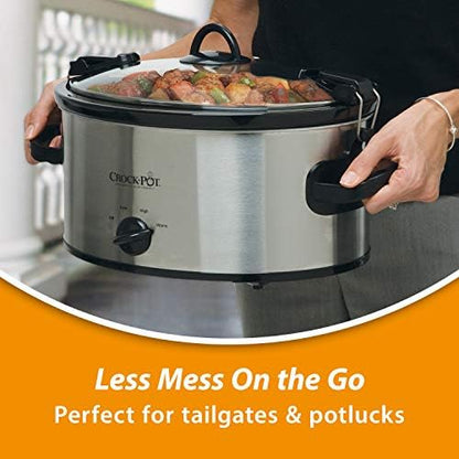 Cook & Carry 6 Quart Portable Slow Cooker - Curated Catalog G6