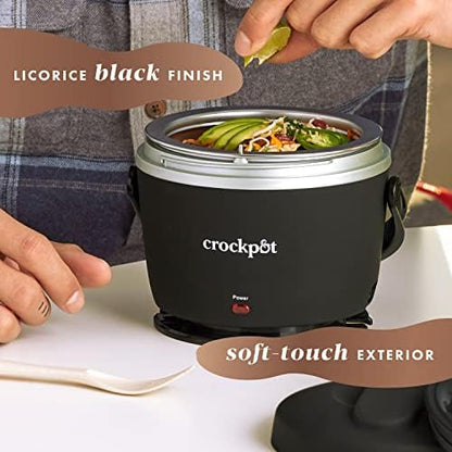 Electric Lunch Box Food Warmer 20oz – Black - Curated Catalog O4