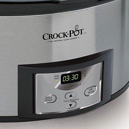 Cook & Carry 6 Quart Programmable Slow Cooker - Curated Catalog Z5