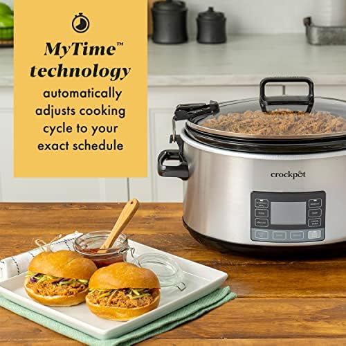 7 Quart Portable Programmable Slow Cooker with Timer - Curated Catalog S7