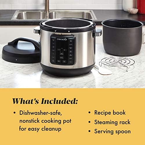 8 Quart Express Crock Multi-Use Pressure Cooker - Curated Catalog T5