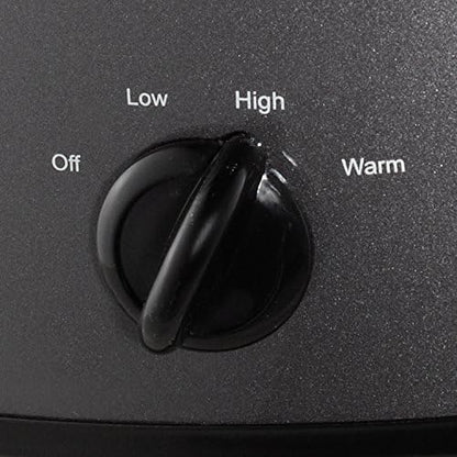 7 Quart Slow Cooker – Charcoal - Curated Catalog X6