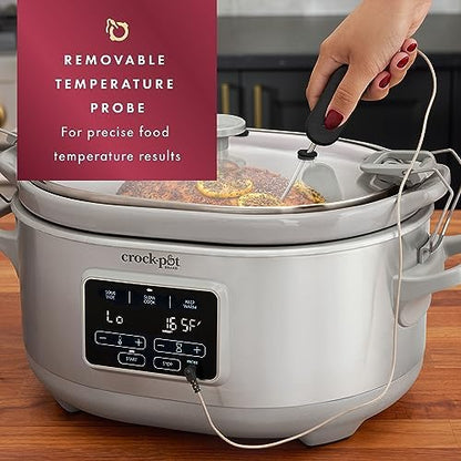 7 Quart Programmable Cook & Carry Slow Cooker - Curated Catalog G5