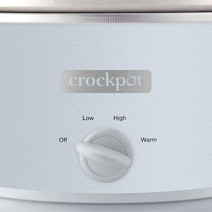4.5 Quart Manual Slow Cooker – Macaroon Blue - Curated Catalog X8