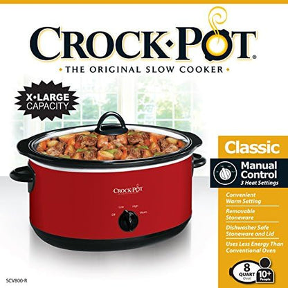 Express Crock 8 Quart Programmable Slow Cooker - Curated Catalog F7