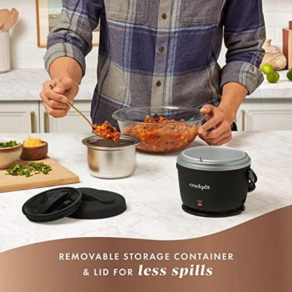 Electric Lunch Box Food Warmer 20oz – Black - Curated Catalog O4