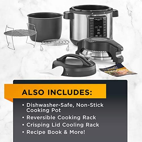 Express Crisp 8 Quart 10-in-1 Pressure Cooker - Curated Catalog J5