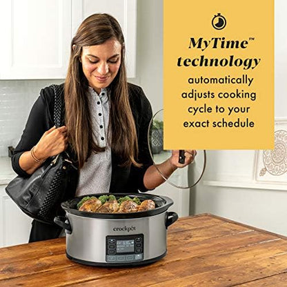 MyTime 6 Quart Programmable Slow Cooker - Curated Catalog T0