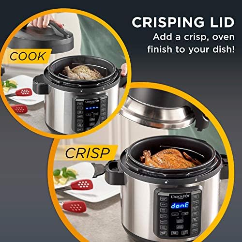 Express Crisp 8 Quart 10-in-1 Pressure Cooker - Curated Catalog J5
