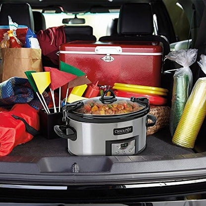 Cook & Carry 6 Quart Programmable Slow Cooker - Curated Catalog Z5