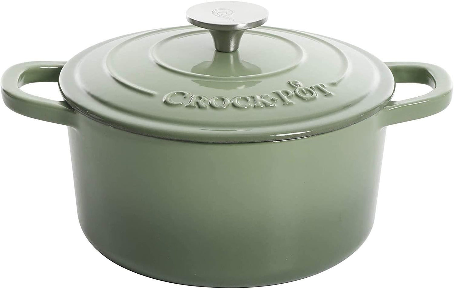 3 Quart Enameled Cast Iron Dutch Oven – Aqua - Curated Catalog Q8