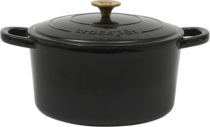 3 Quart Enameled Cast Iron Dutch Oven – Aqua - Curated Catalog I9
