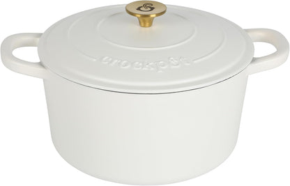 3 Quart Enameled Cast Iron Dutch Oven – Aqua - Curated Catalog I9