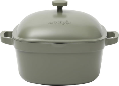 3 Quart Enameled Cast Iron Dutch Oven – Aqua - Curated Catalog Q8