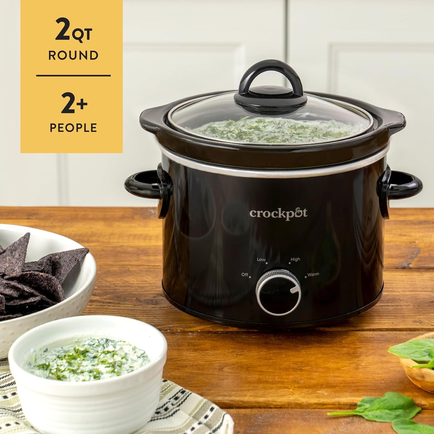 2 Quart Mini Slow Cooker – Classic Compact Cooker - Curated Catalog W3