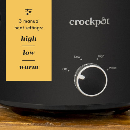 2 Quart Mini Slow Cooker – Classic Compact Cooker - Curated Catalog W3