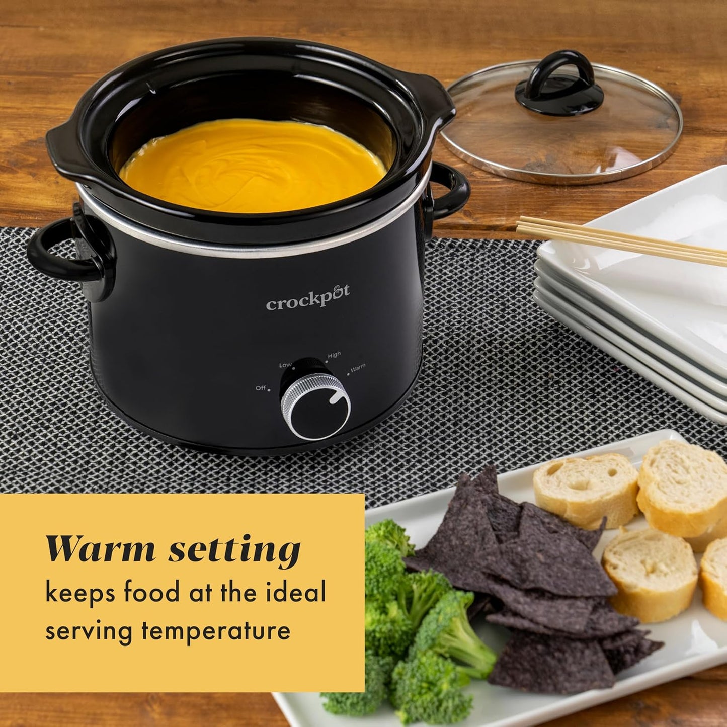 2 Quart Mini Slow Cooker – Classic Compact Cooker - Curated Catalog W3